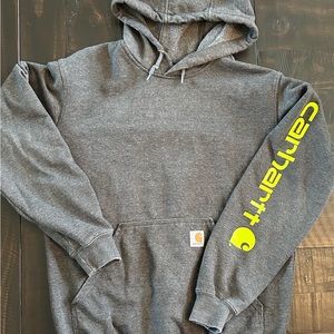 grey carhartt hoodie